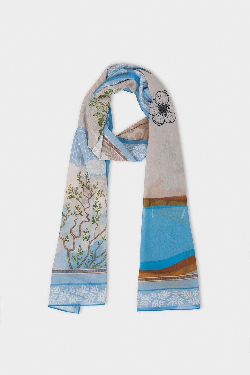 WOMAN Light Blue شال