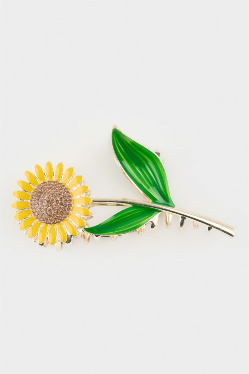 نساء Karma مشبك شعر بنقش زهرة نسائي