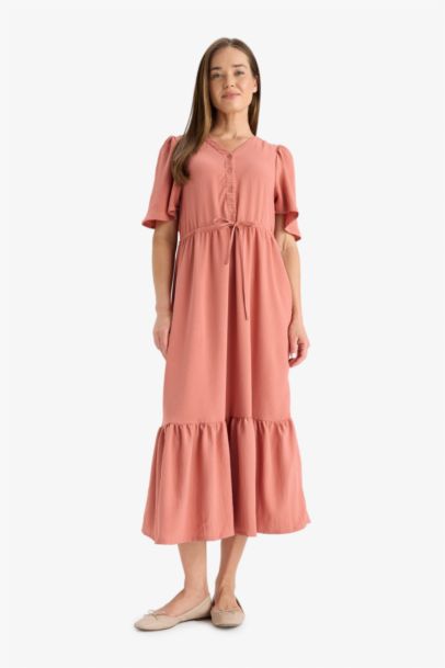 WOMAN Dark Orange Dress