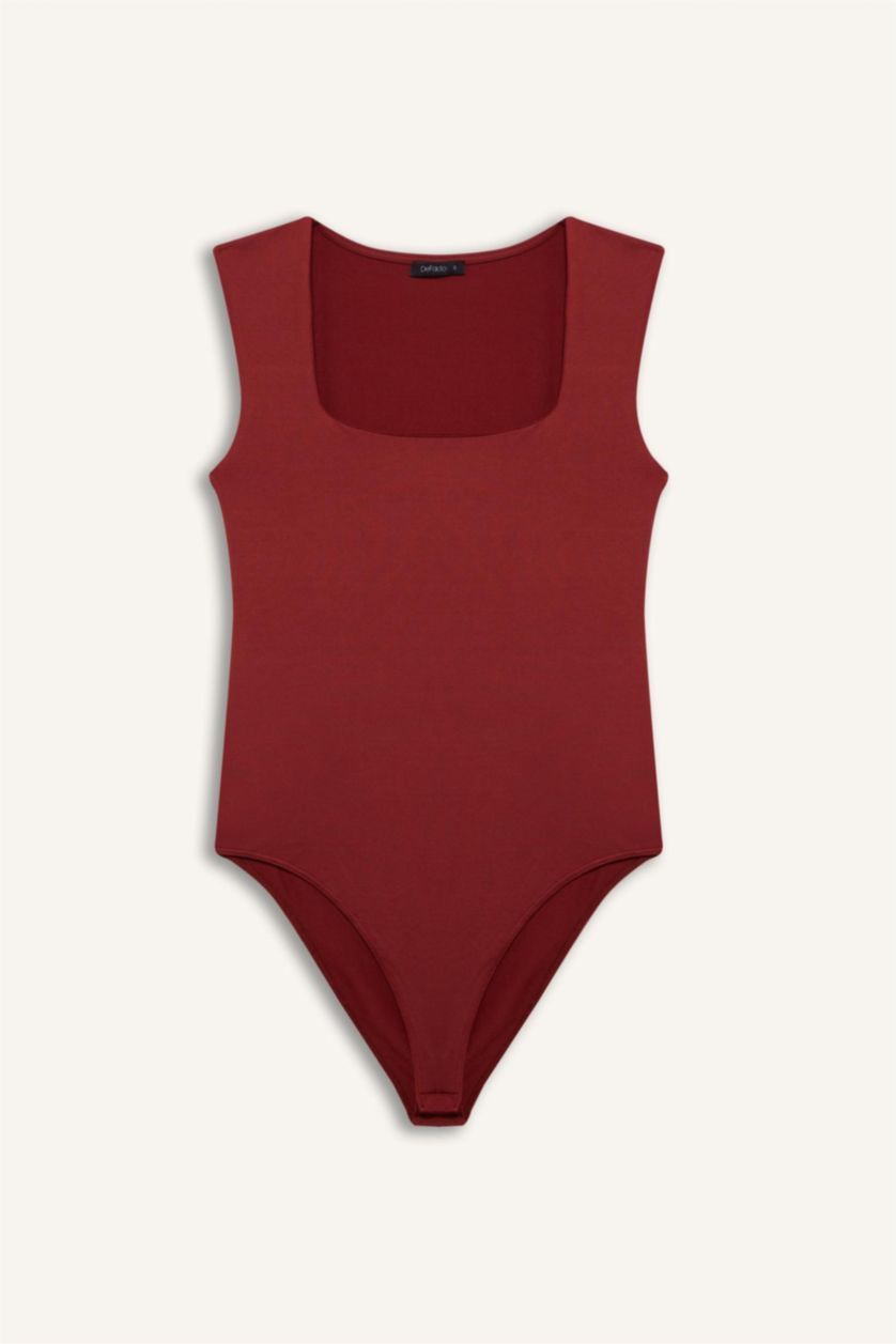 Woman Bordeaux Woman Bodysuit