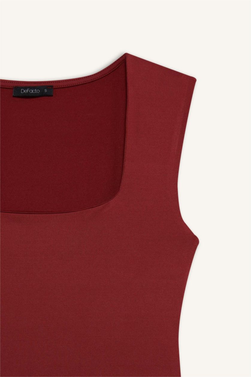 Woman Bordeaux Woman Bodysuit