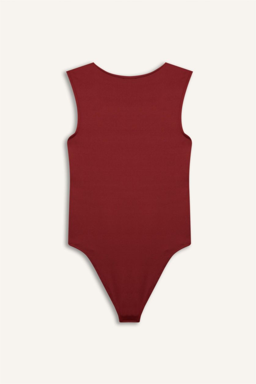 Woman Bordeaux Woman Bodysuit