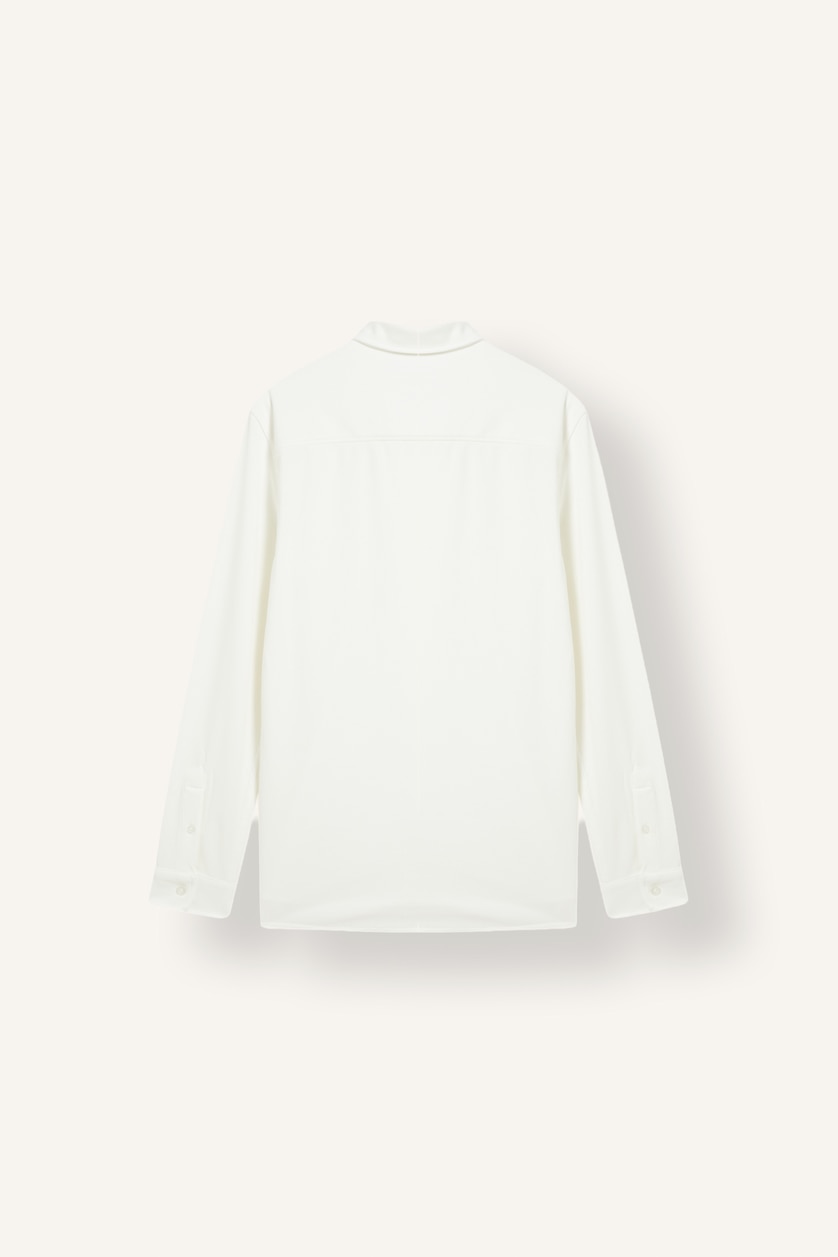 رجالي اوف وايت Slim Fit Basic Long Sleeve Shirt