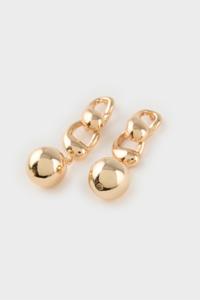 Kadın Altın Kadın Gold Küpe