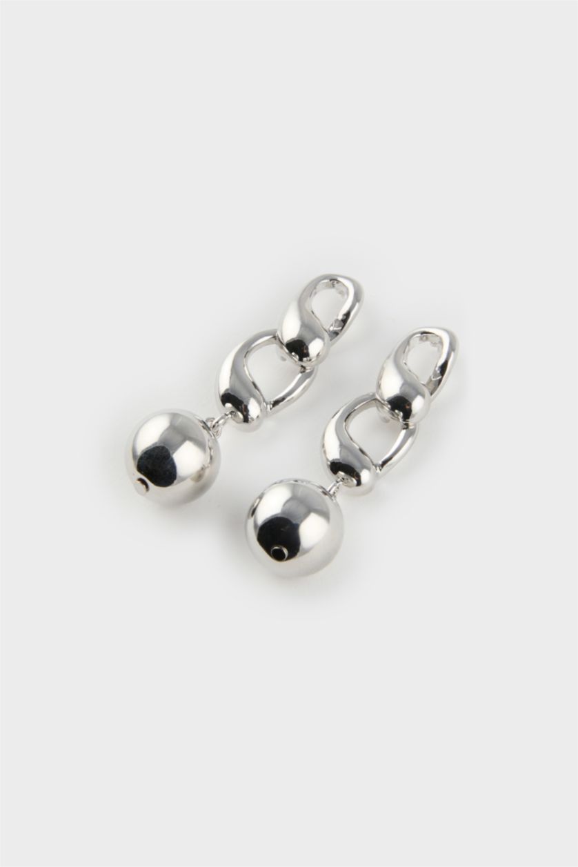 Woman Gümüş Woman Silver Dangle Earrings