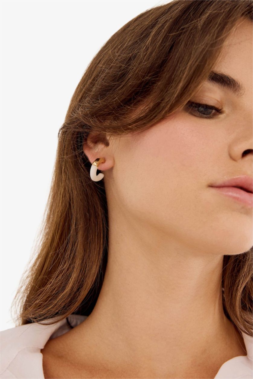 Kadın Altın Kadın 3'lü Gold Küpe