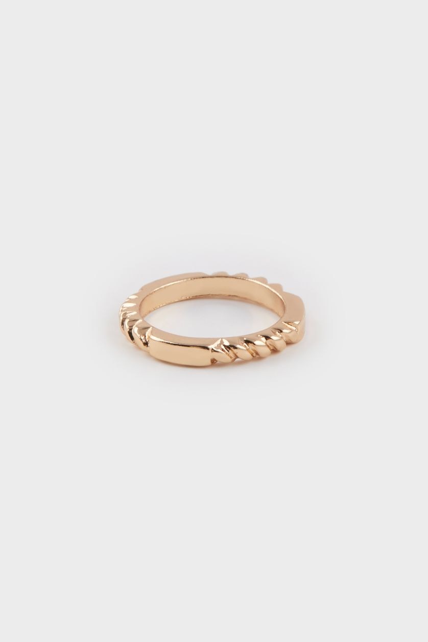 WOMAN GOLD Woman 3 Piece Gold Rings