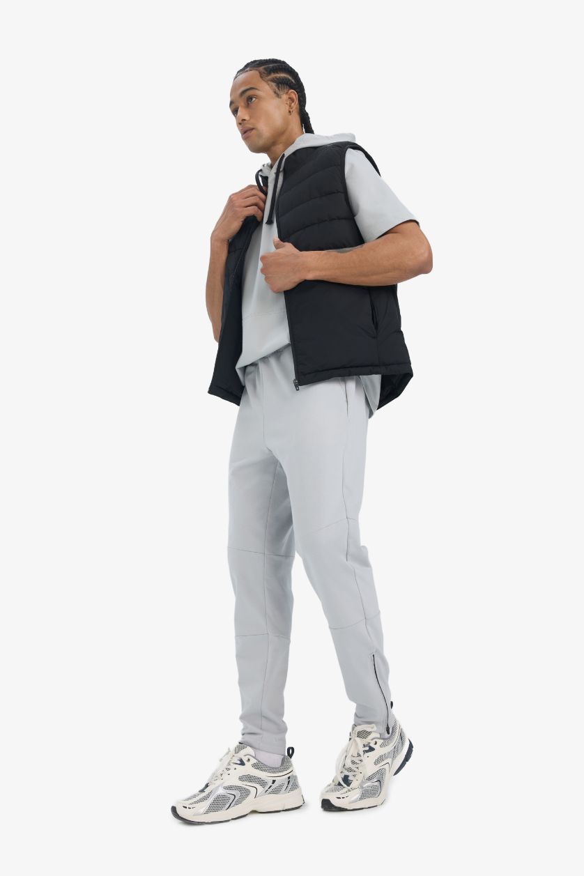 رجالي أسود فيست بامب أسود سليم فيت وتر بروف من DeFactoFit