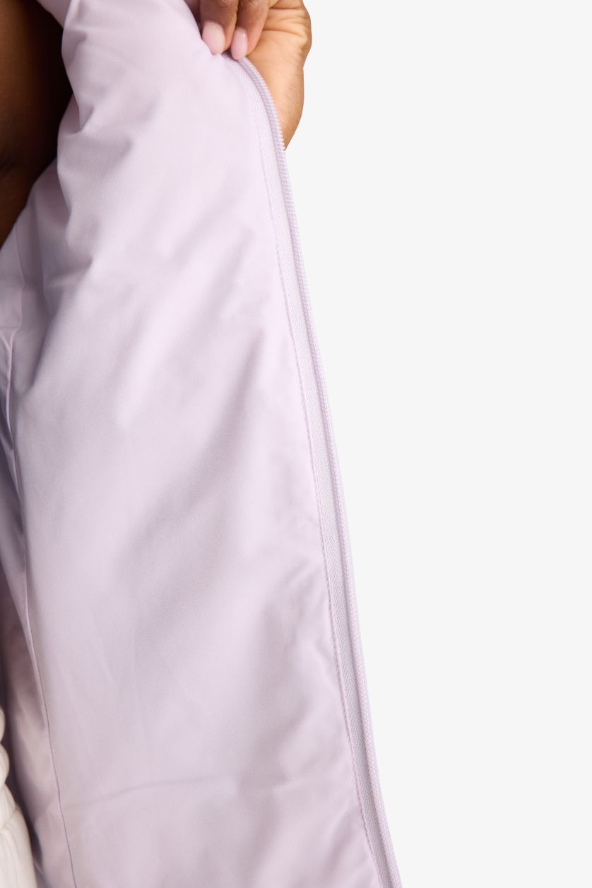 FEMME Violet Clair Veste imperméable Slim à fermeture zip de DeFactoFit