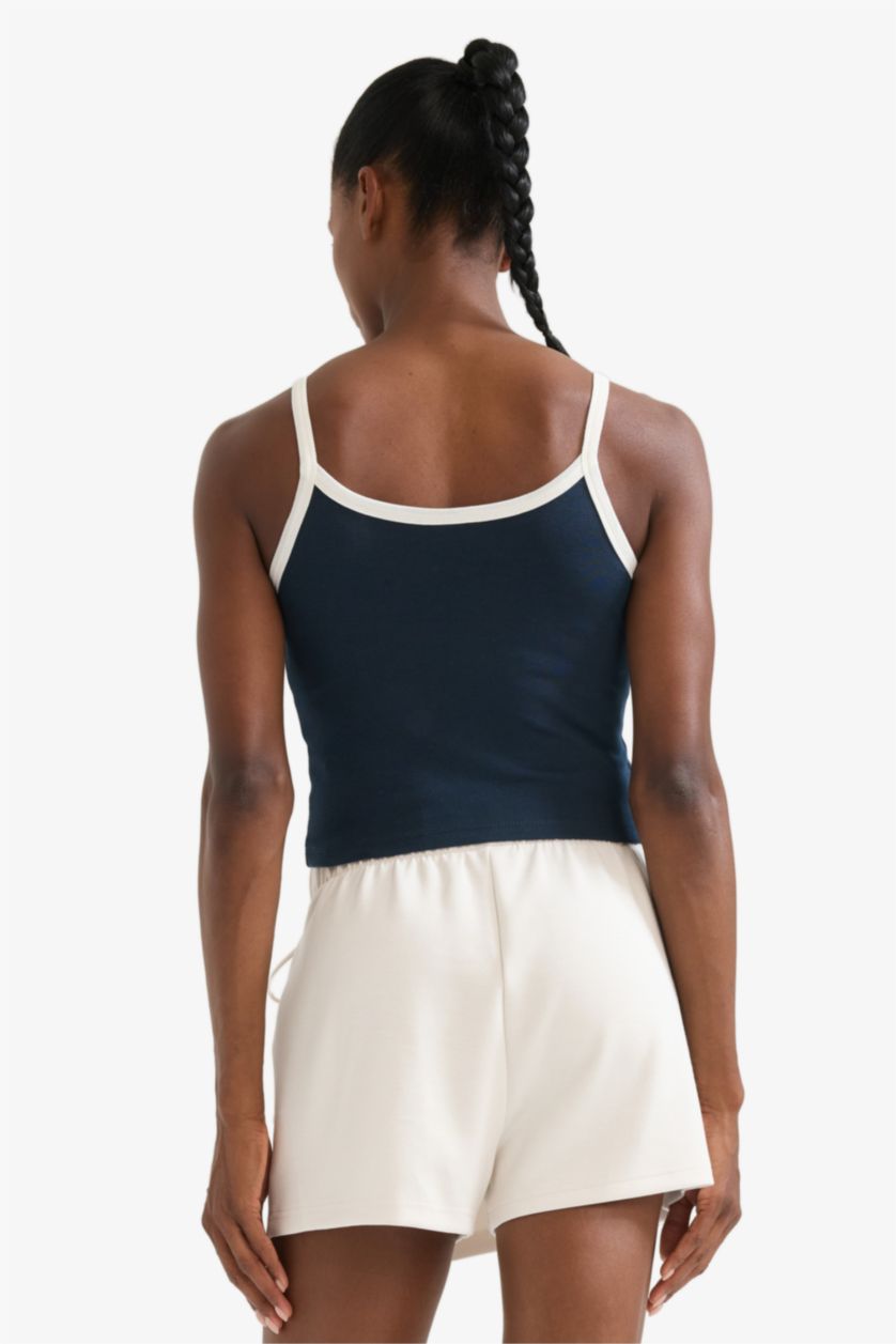 Kadın Lacivert NBA Los Angeles Lakers Fitted Fitilli Kaşkorse Sporcu Atlet