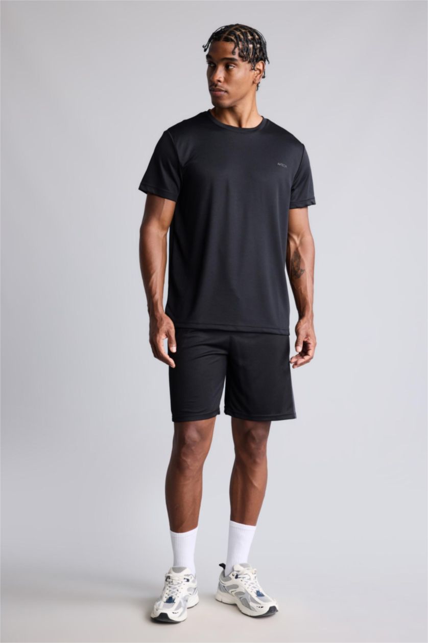 MAN Black Standard Fit Short Sleeve T-Shirt