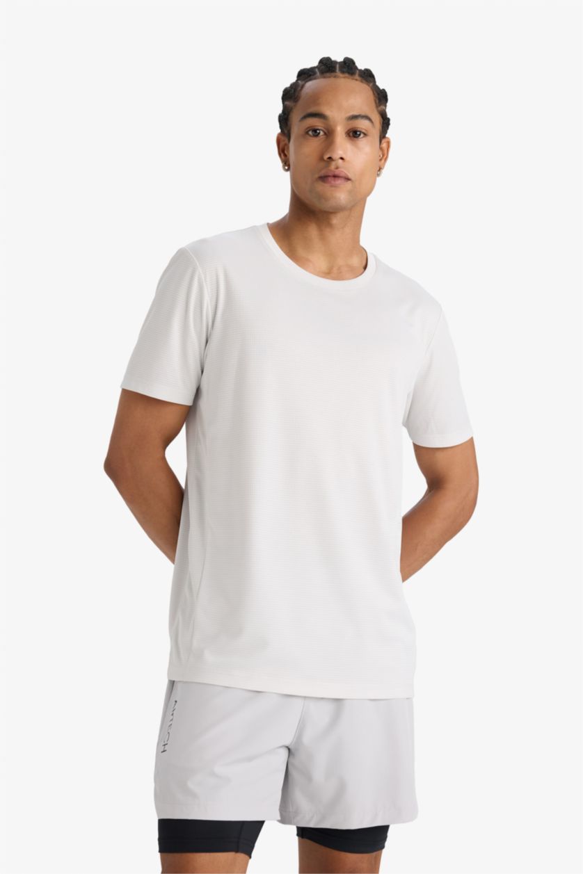 MAN Stone DeFactoFit Slim-Fit Quick Dry Breathable Flexible Fabric Sports T-Shirt