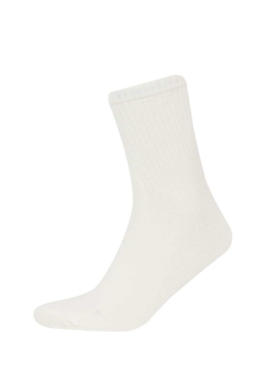 Erkek Mavi Erkek 3'lü Pamuklu Soket Çorap