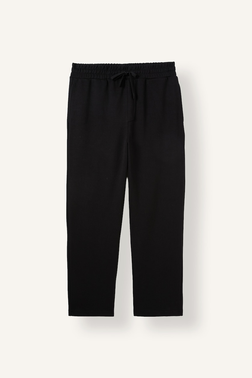 HOMME Noir Jambes larges