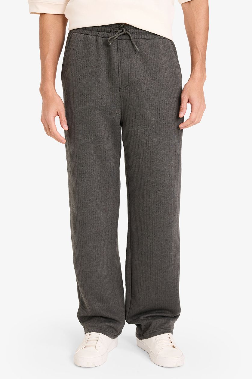 رجال أنثرا بنطرون وايد ليج برجل واسع بجيب