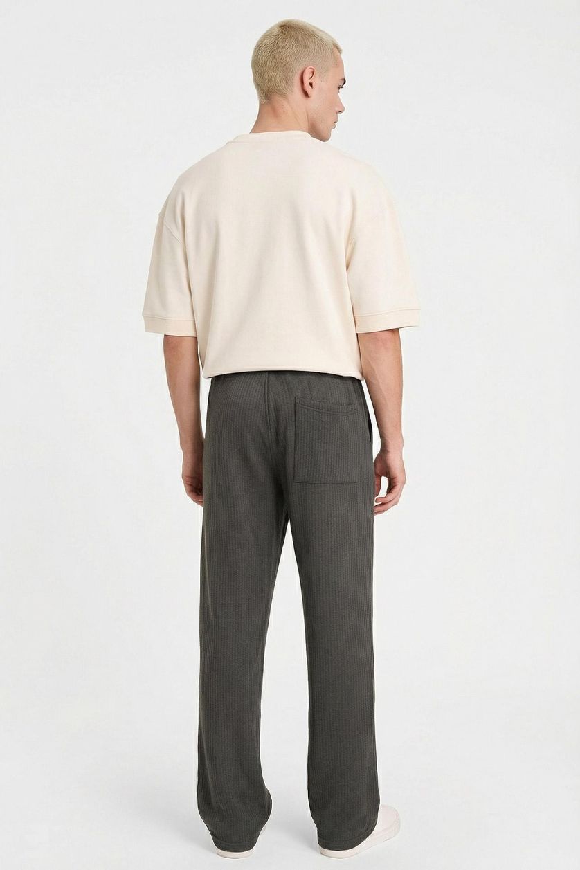 رجال أنثرا بنطرون وايد ليج برجل واسع بجيب