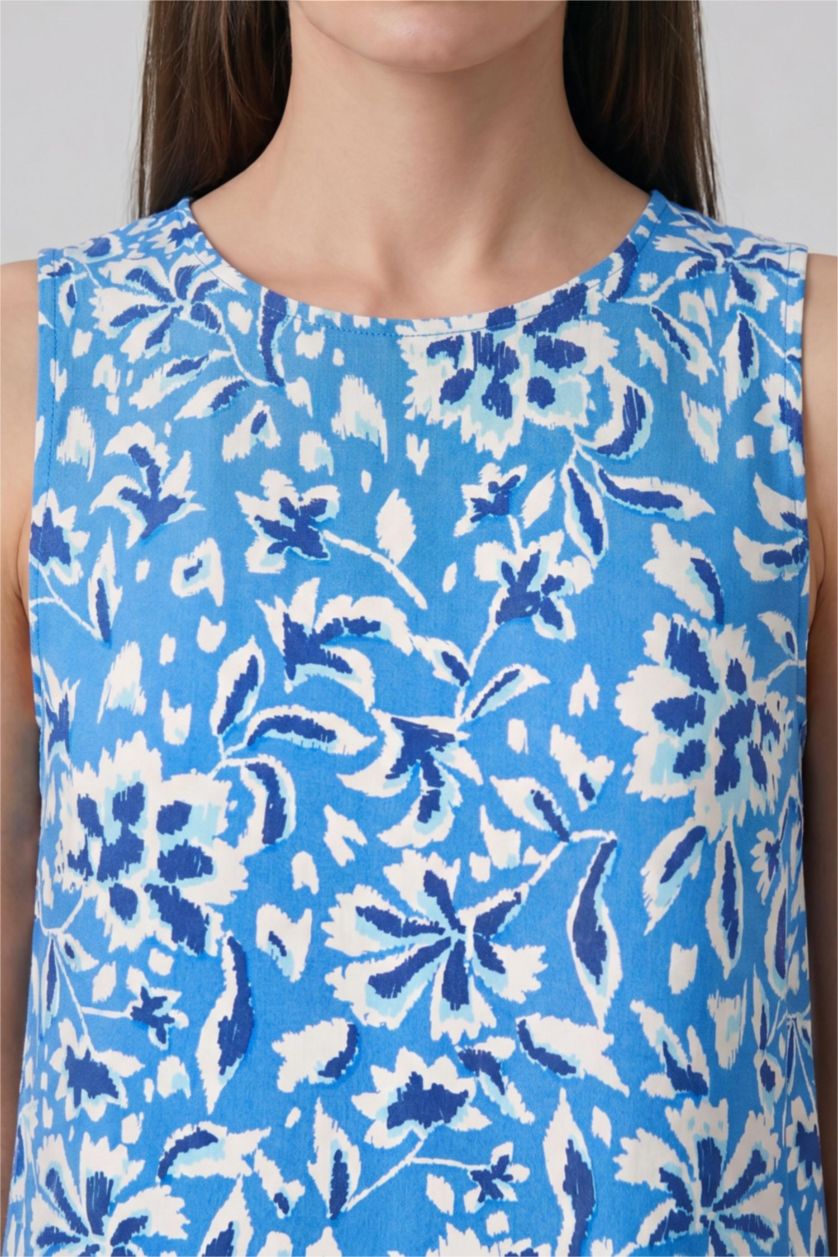 WOMAN Blue Dress