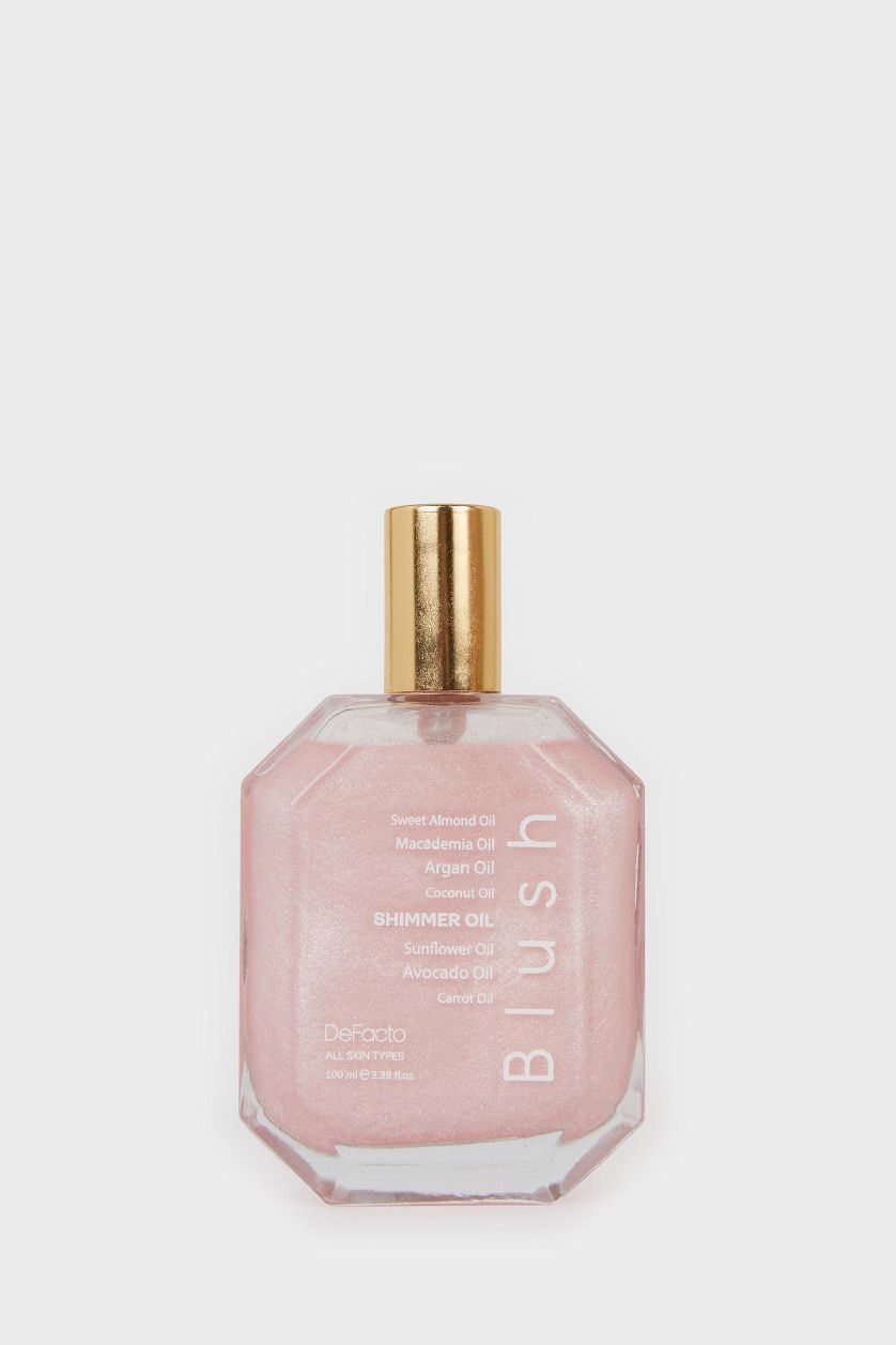 Kadın Pembe Kadın Defacto Shımmer Blush Meyvemsi 100 ml Parıltılı Vücut Yağı