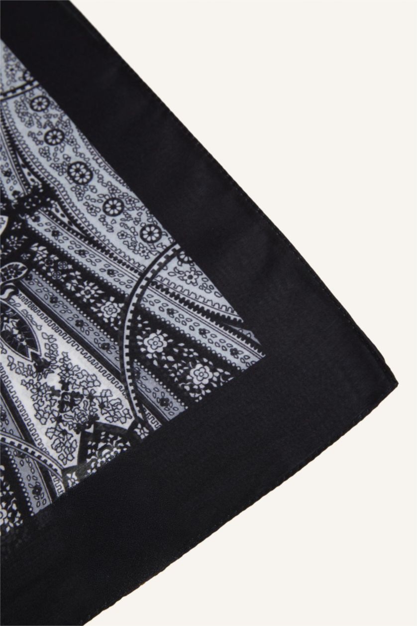 Kadın Siyah Kadın Vual Tesettür Şal