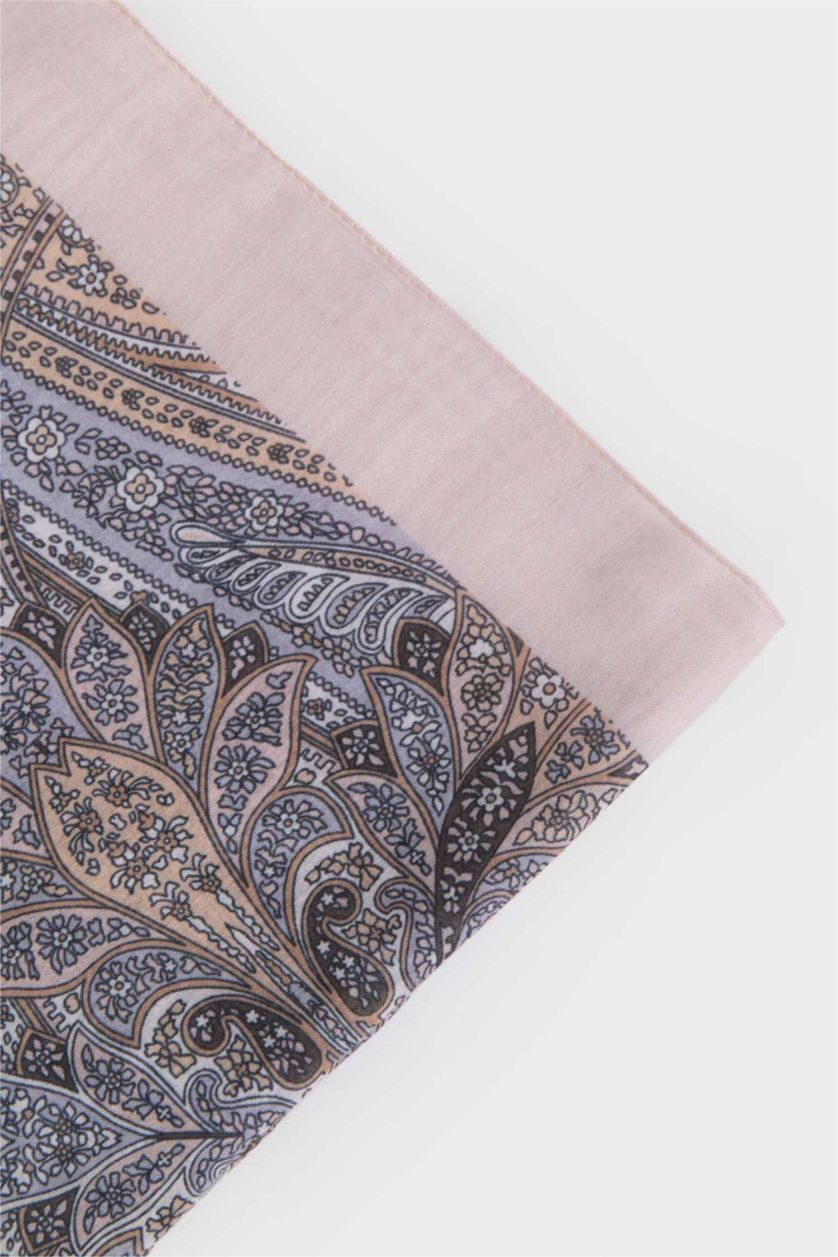 WOMAN Light Beige Woman Voile Hijab Shawl