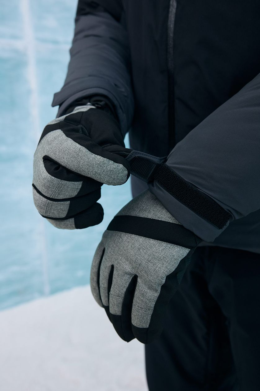 Erkek Siyah Su İtici Regular Fit Kapüşonlu Fermuarlı Rüzgar Geçirmez Mont