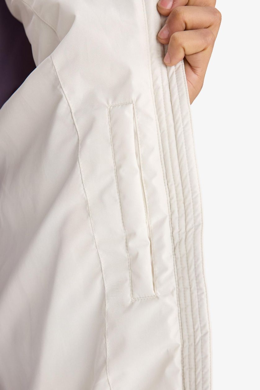 MAN Stone DeFactoFit Regular Fit Hooded Zippered Waterproof Jacket