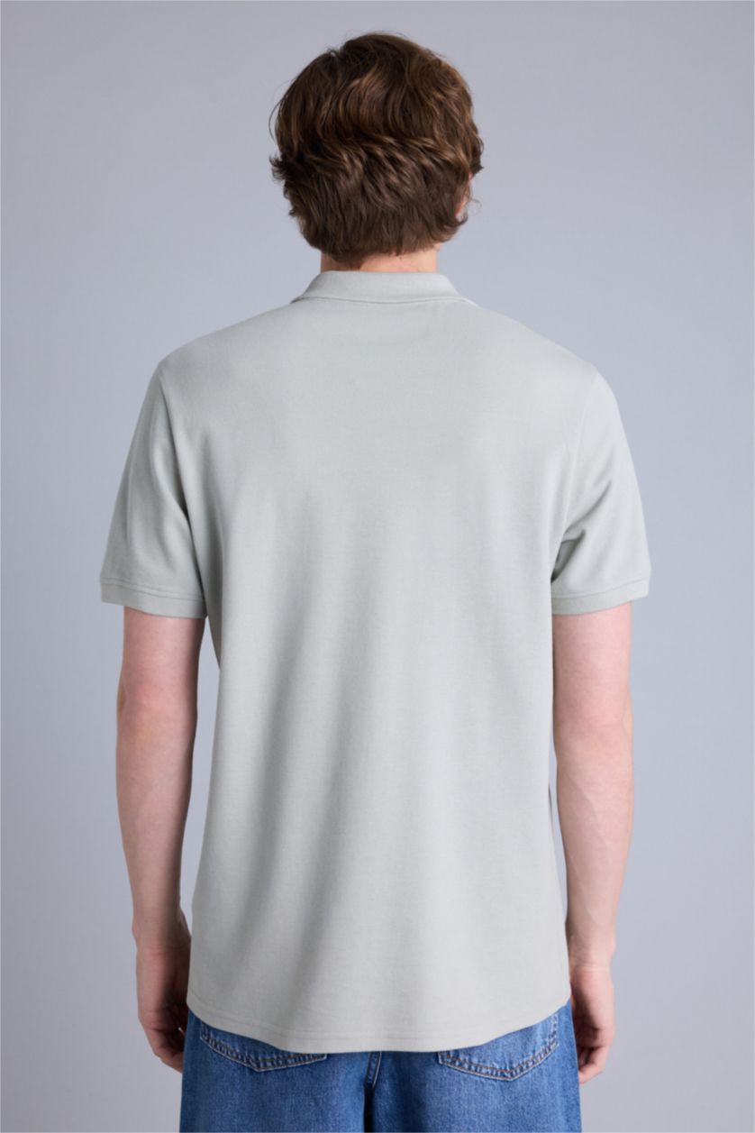 Man Mint تيشيرت بولو نص ردن قطن 100%