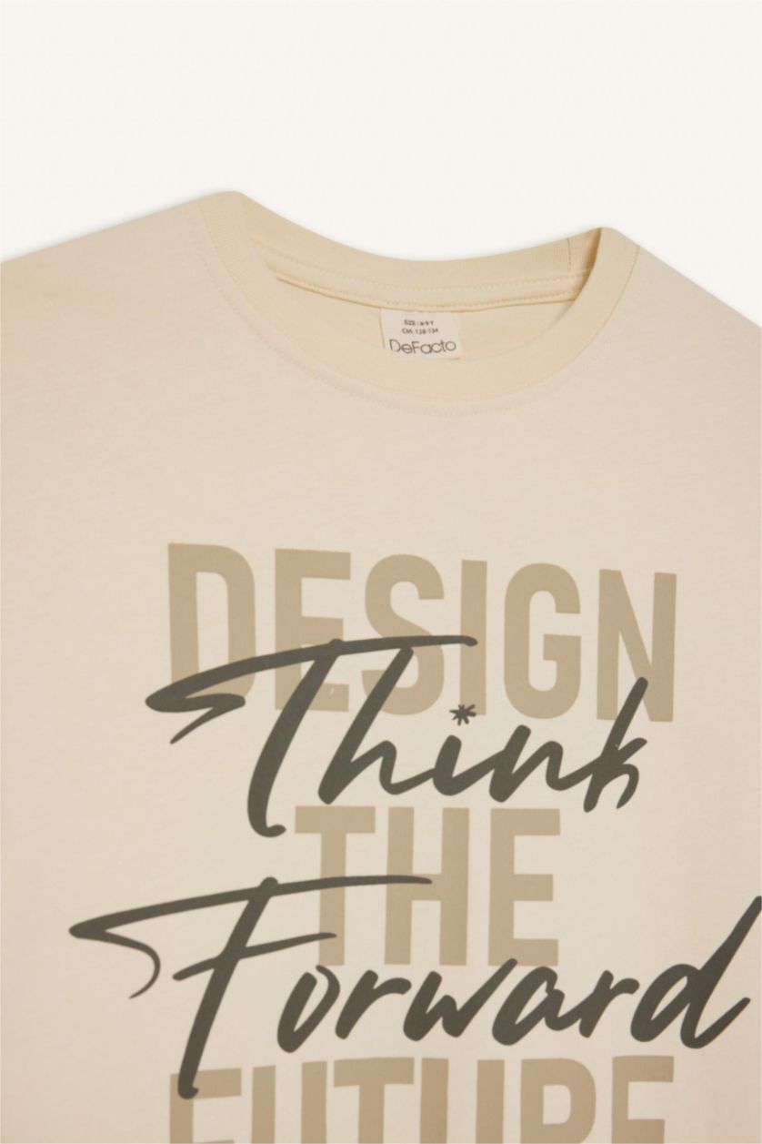 BOYS & TEENS Stone Boy Regular Fit Crew Neck Long Sleeve T-Shirt