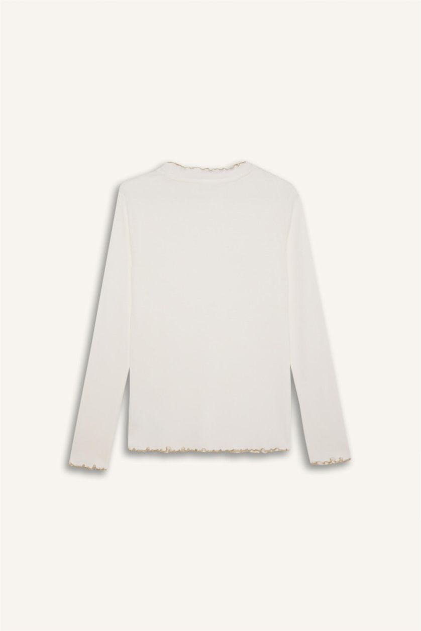 نساء بيج فاتح Camisole Long Sleeve Tunic