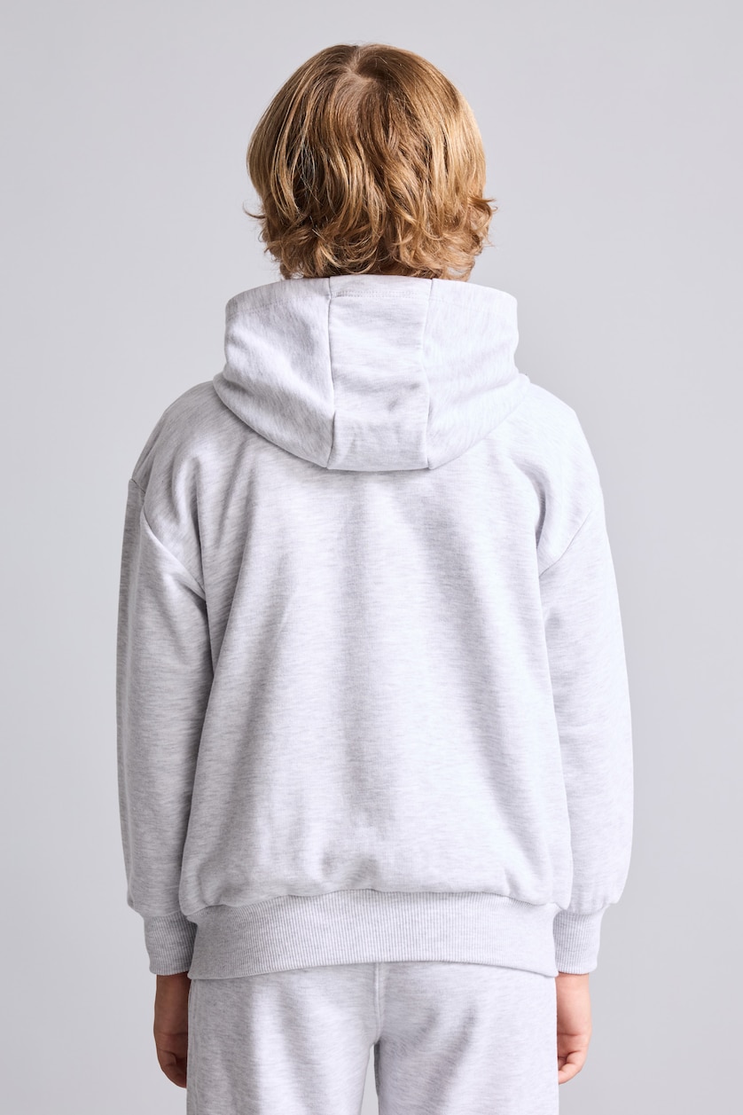 GARÇONS Gris Clair Sweat à capuche zippé pour garçon