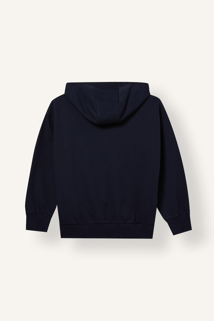 Young Boys - Teen Boys NAVY Boy Zip-Up Hooded Sweatshirt