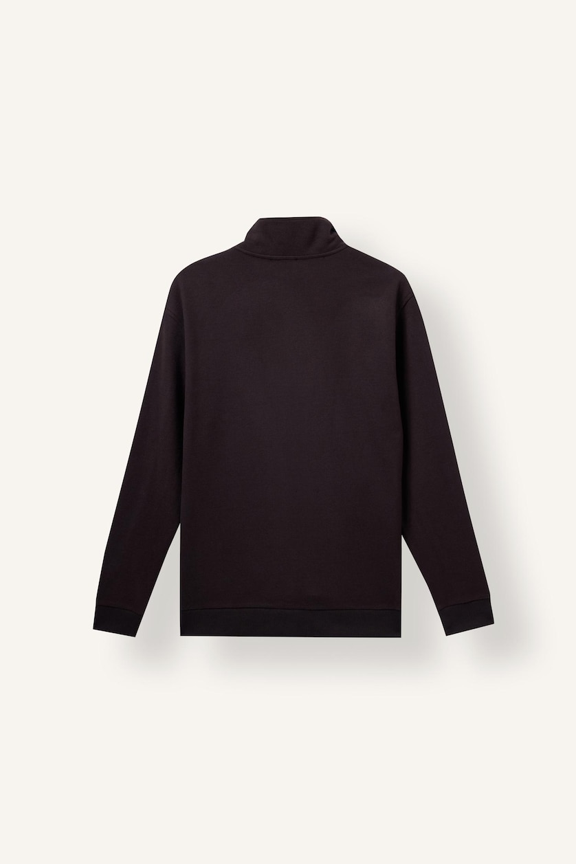 Erkek Kahve Ultra Yumuşak Regular Fıt Basic Sweatshirt