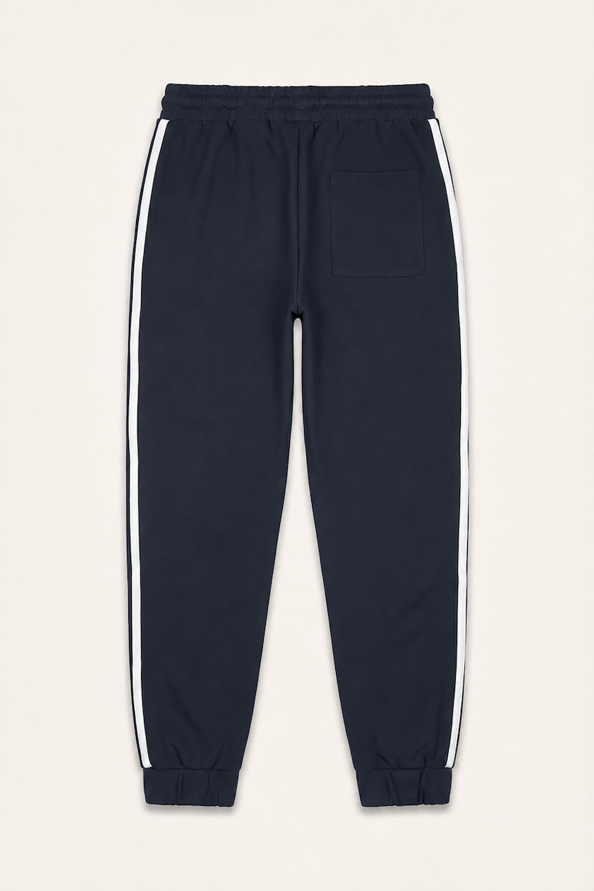 رجال كحلي Regular Fit Trousers