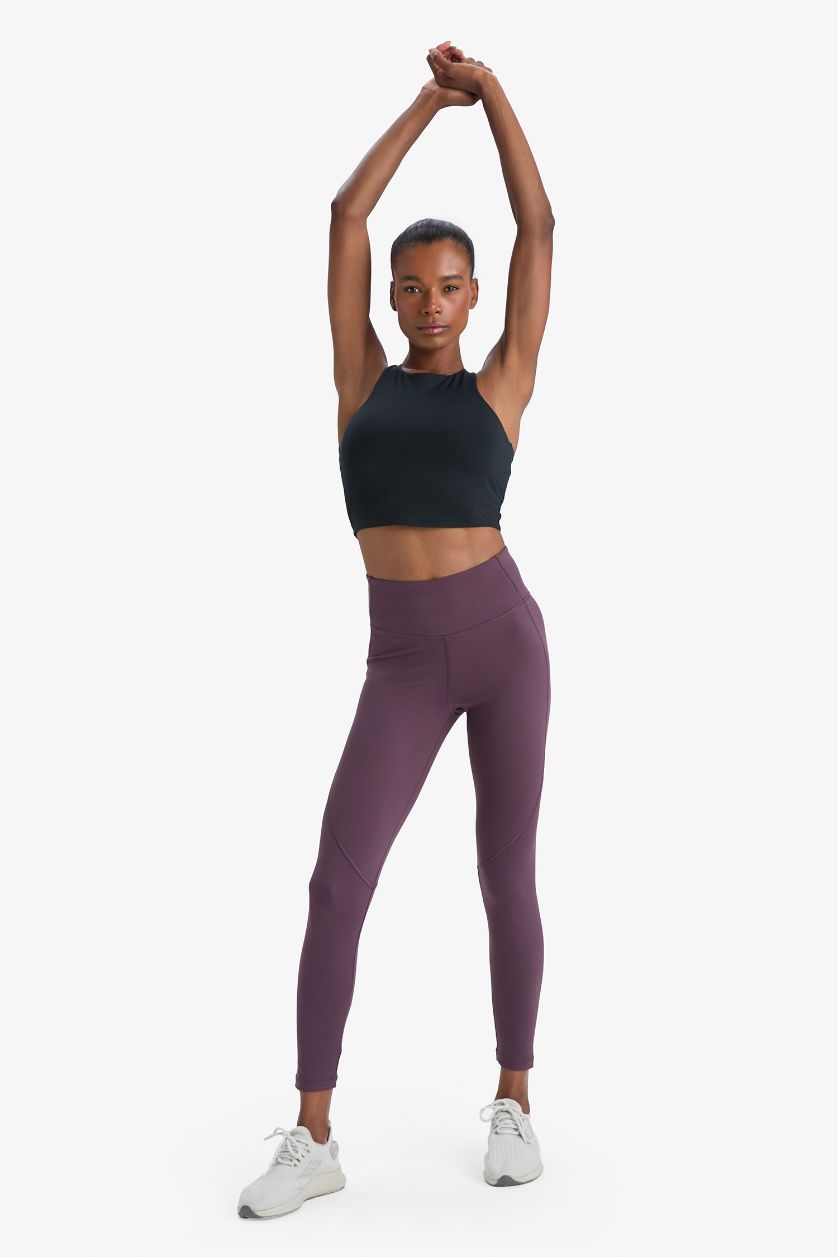 WOMAN Dark Bordeaux DeFactoFit High Waist Soft Touch Premium Leggings