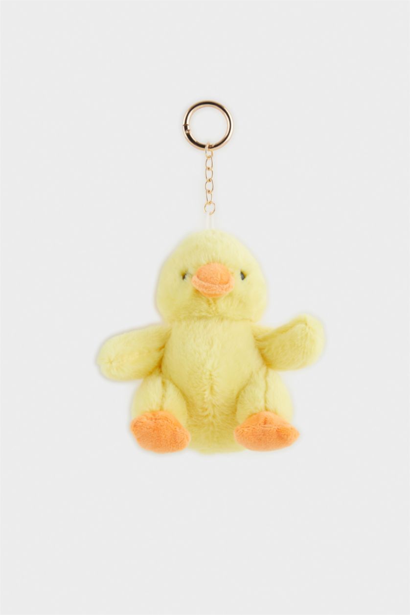 Kadın Açık Sarı Kadın Civciv Charm Anahtarlık