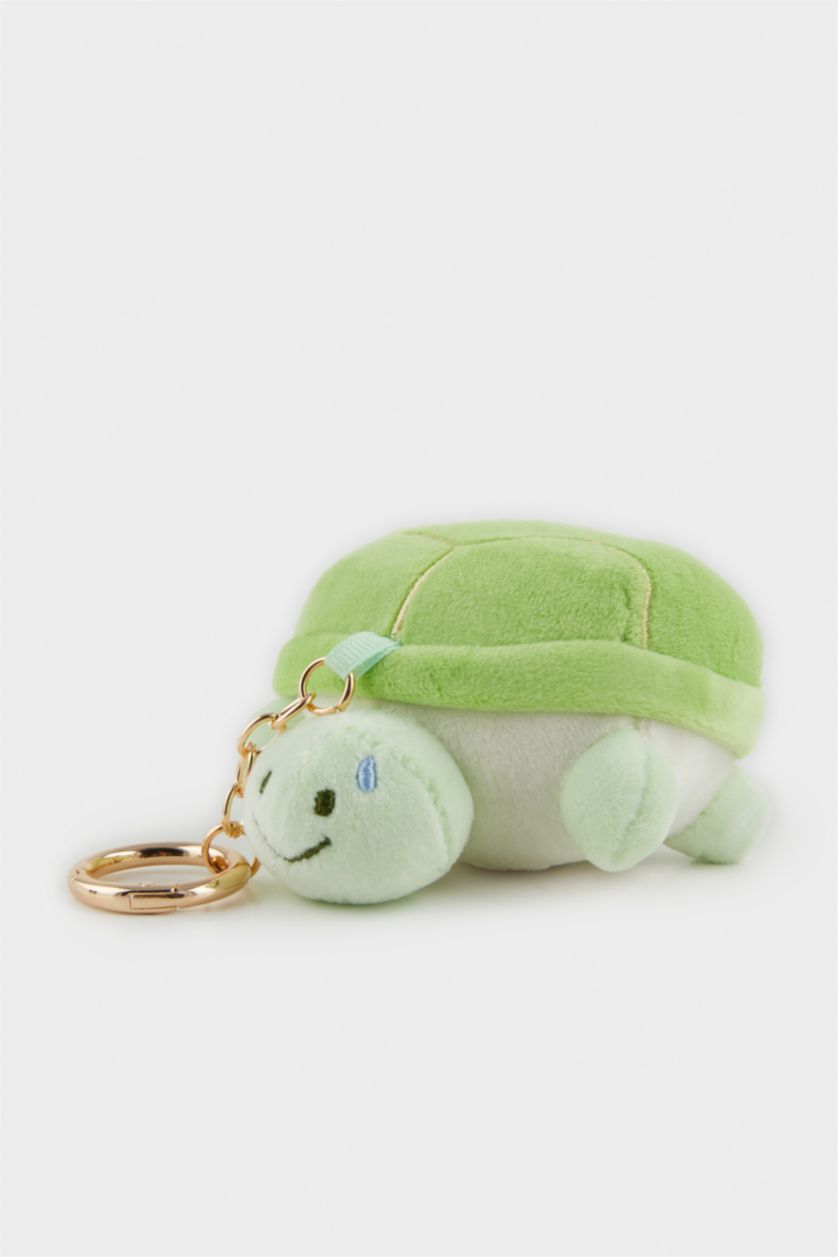 Kadın Yeşil Kadın Kaplumbağa Charm Anahtarlık