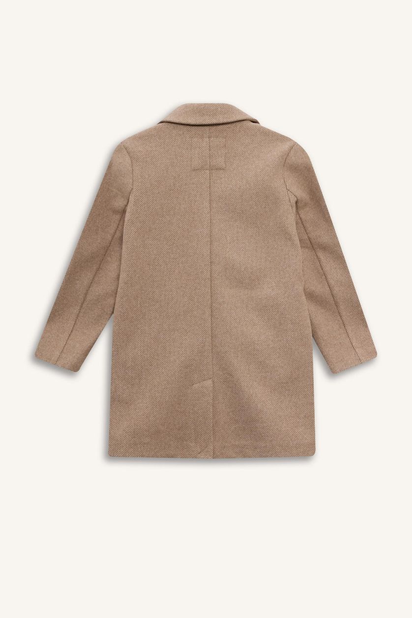 بناتي بيج فاتح بالطو جوخ بناتي بياقة بليزر