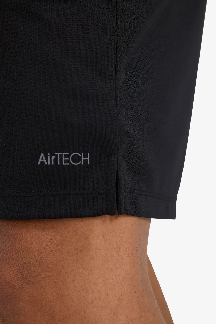 Man Black Standard Fit Short Leg Shorts