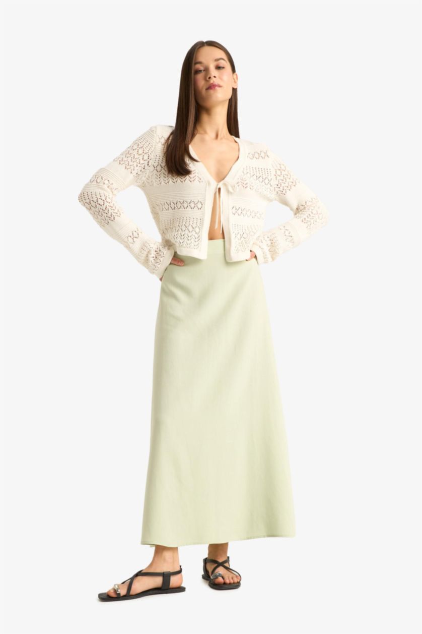 Women Mint A Cut Maxi