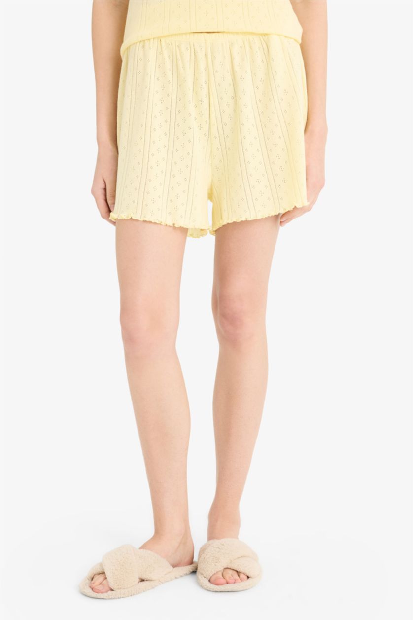 نساء أصفر سيت قصة عادية بحمالات من Fall in Love - قطعتين