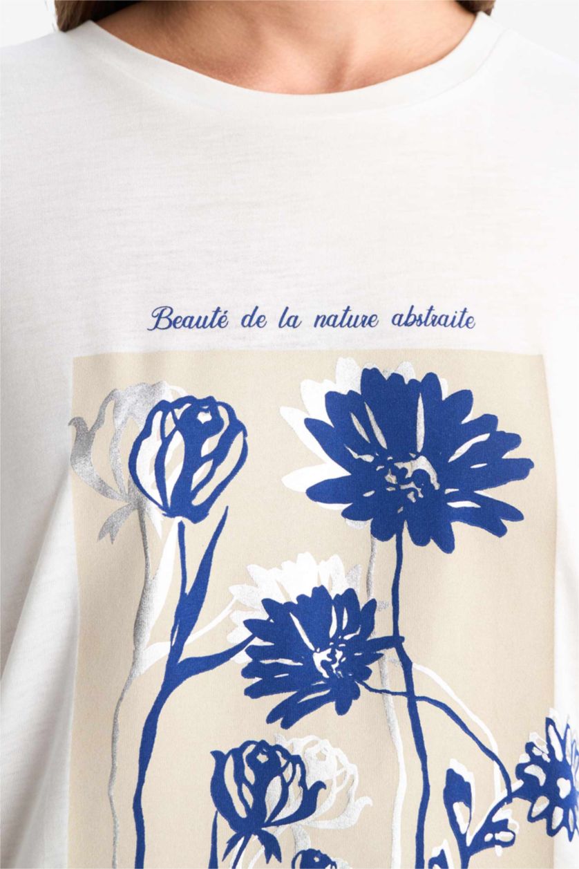 نساء بيج فاتح Short Sleeve T-Shirt