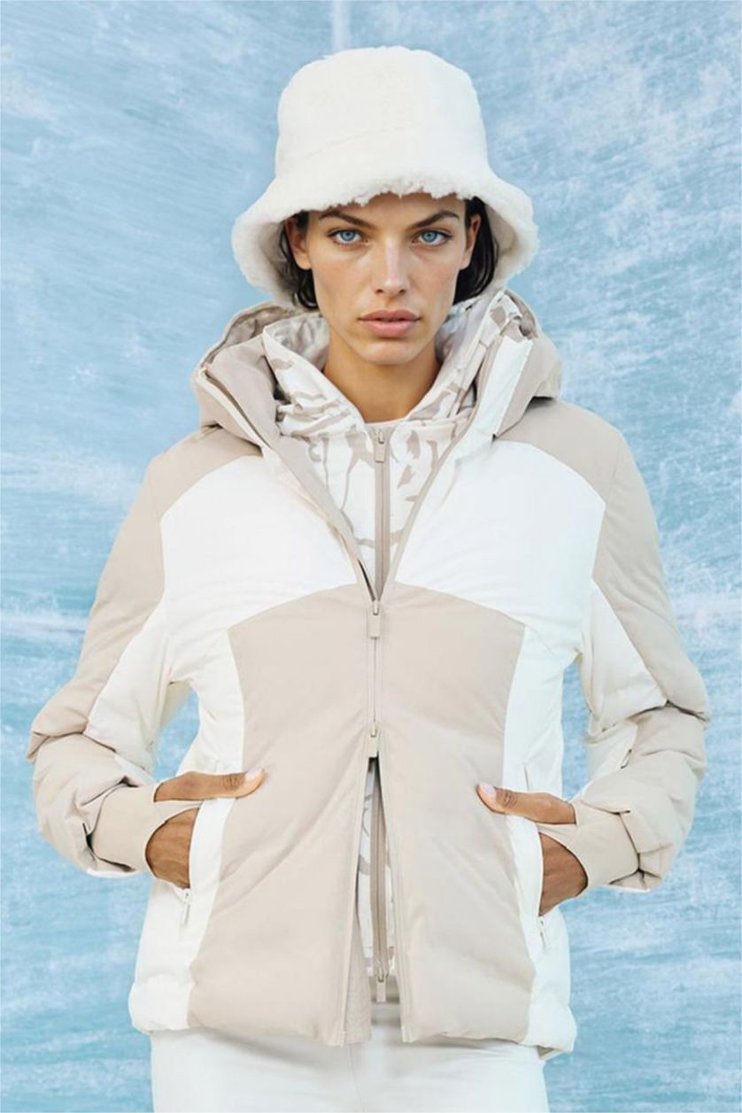 Kadın Beyaz Kadın Pamuklu Bucket Şapka