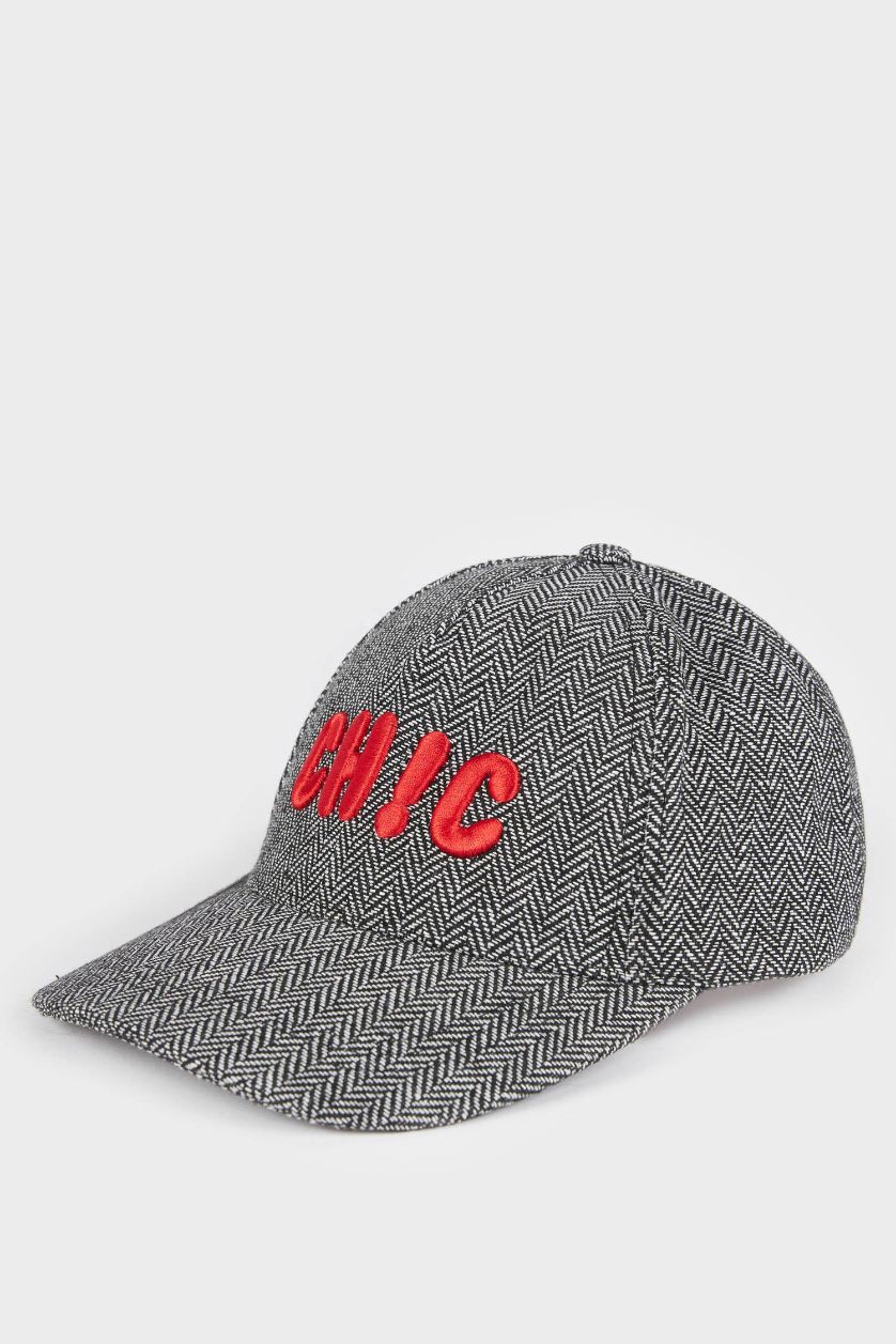 WOMAN Grey Woman Cotton Hat