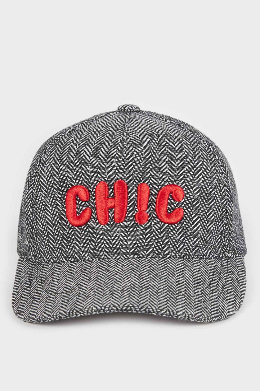 WOMAN Grey Woman Cotton Hat