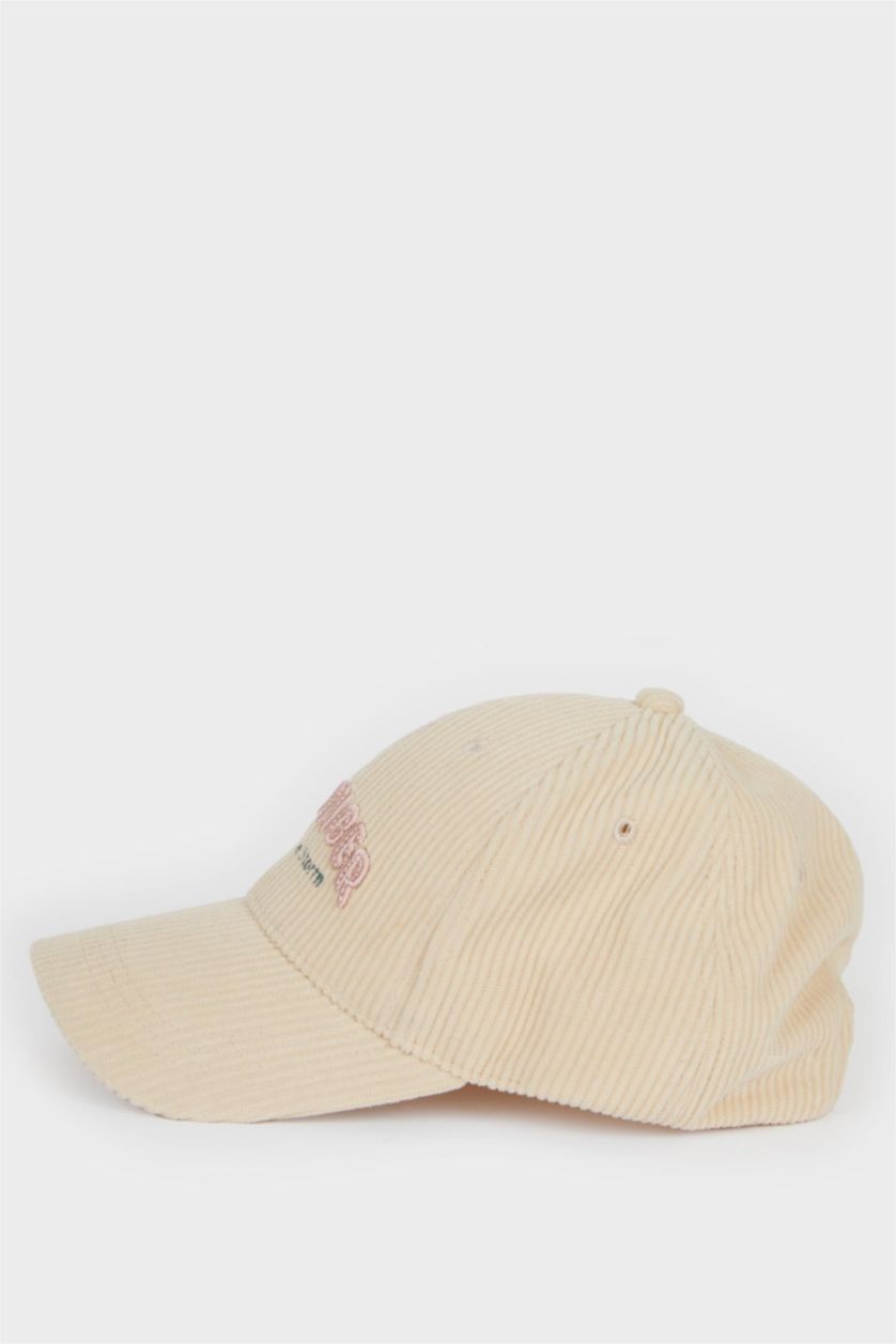 Kadın Kahve Kadın Pamuklu Cap Şapka