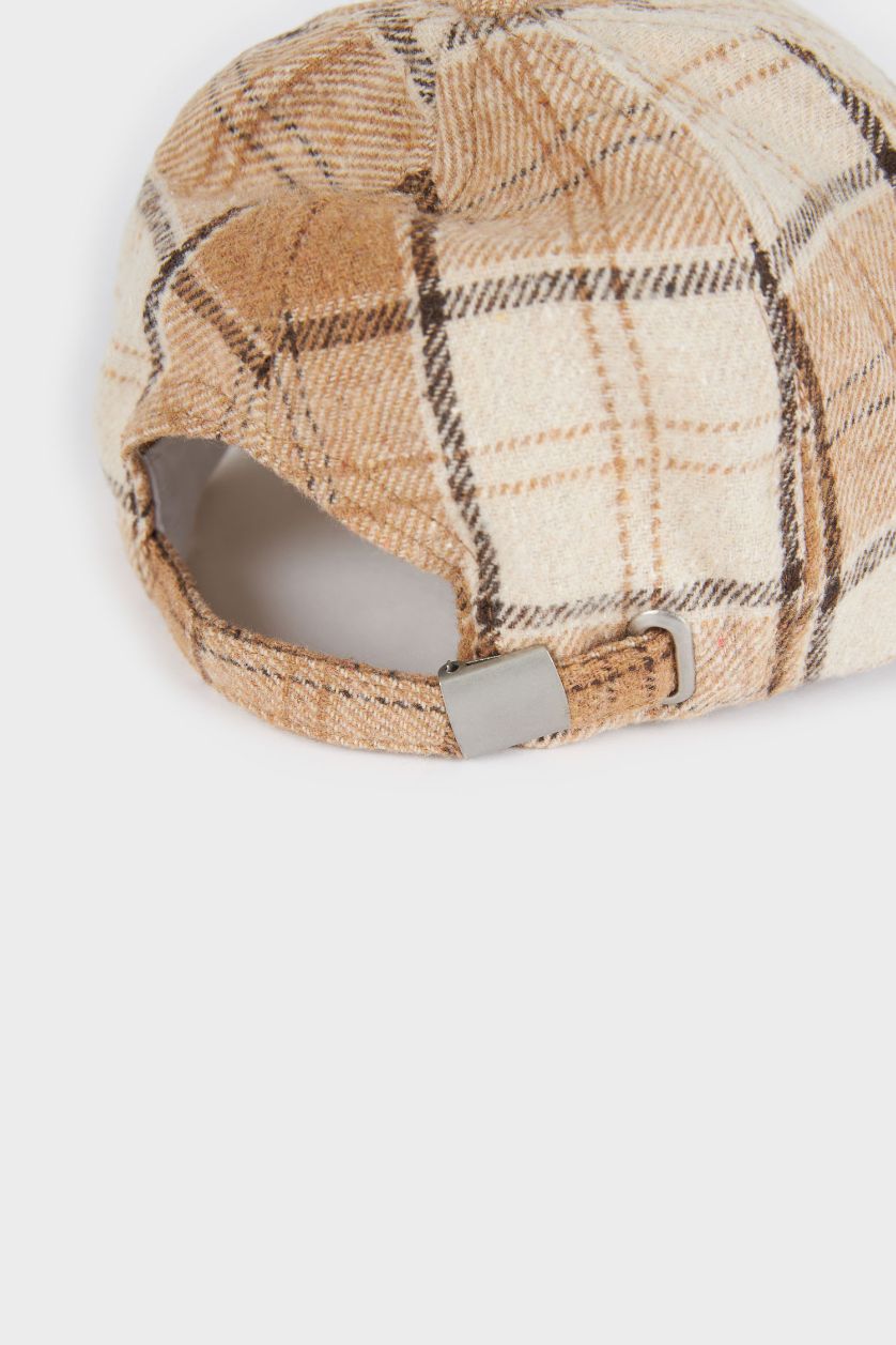 Kadın Kahve Kadın Pamuklu Cap Şapka