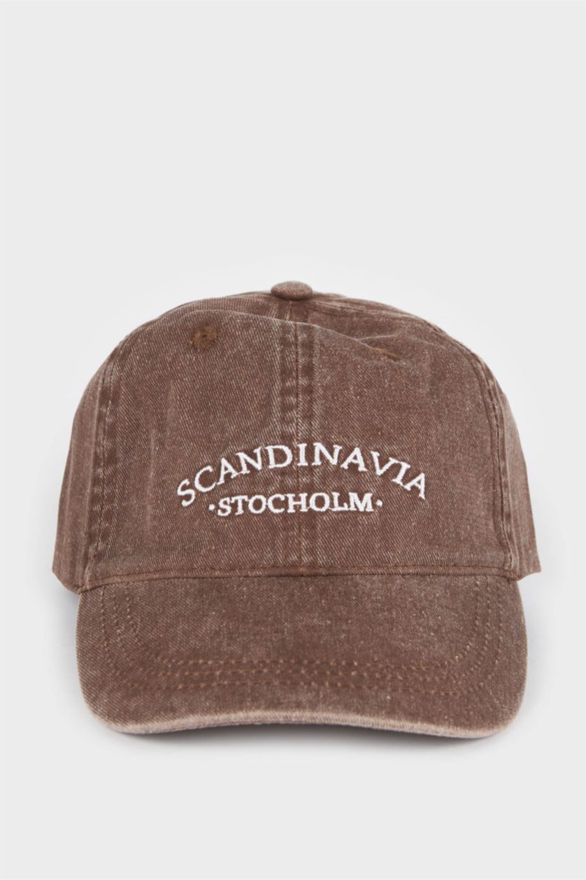 WOMAN Brown قبعة قطن