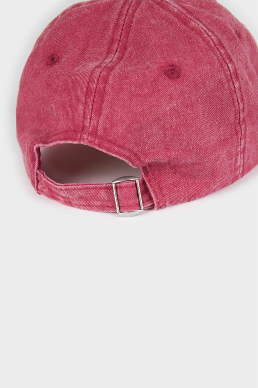 Kadın Gülkurusu Kadın Pamuklu Cap Şapka