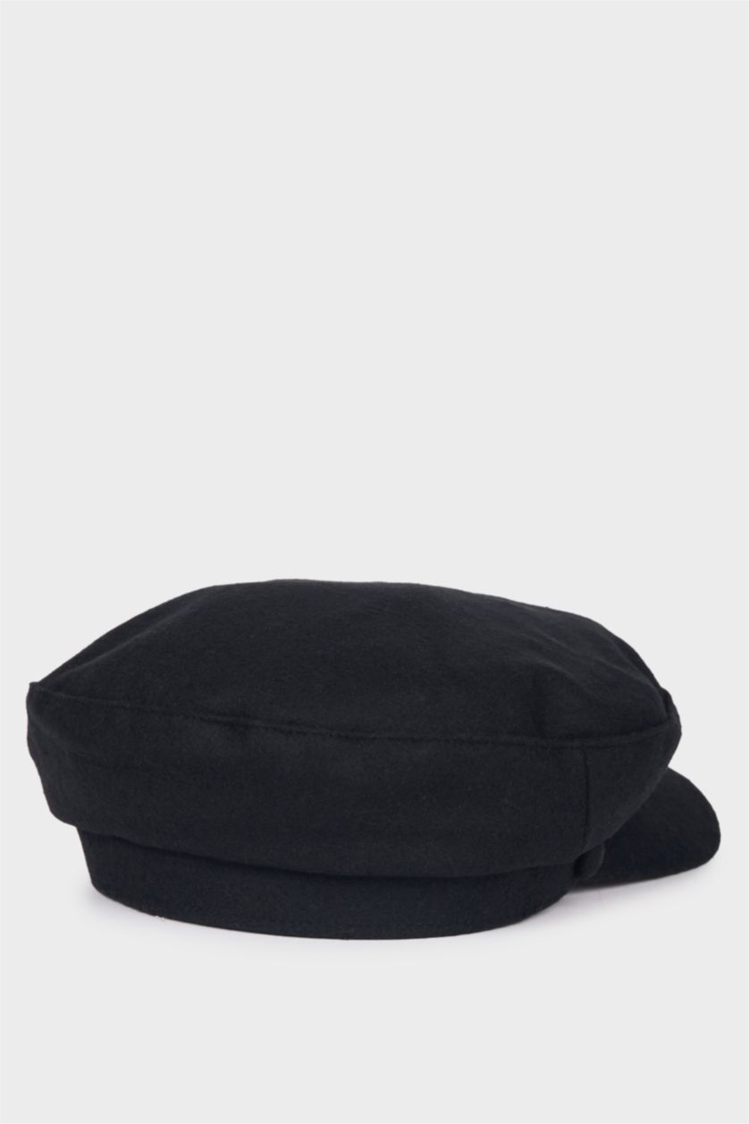 Kadın Siyah Kadın Pamuklu Şapka