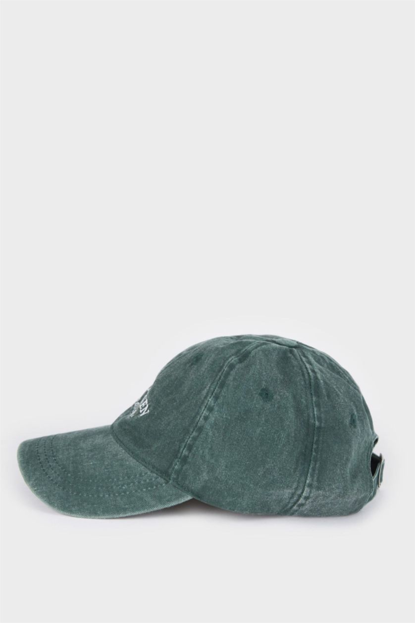 HOMME Vert Casquette en coton pour homme